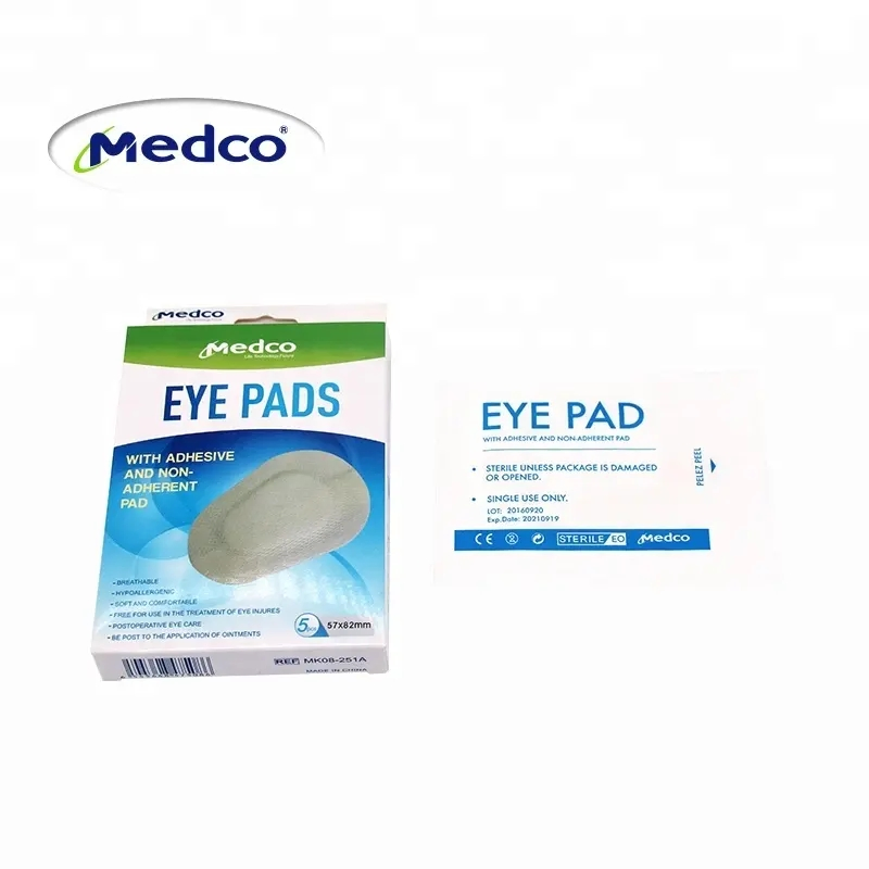 Wholesale Factory Direct Medical Disposable Soft Sterile Cooling Eye Heat Collagen Gel Eye Pads