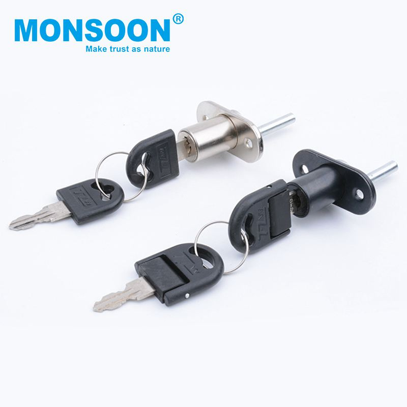 Furniture Hardware Concealed Iron Drawer Lock Cylinder Glass Door Sliding Cam Locks Hidden Glass Showcase Cabinet Door Lock