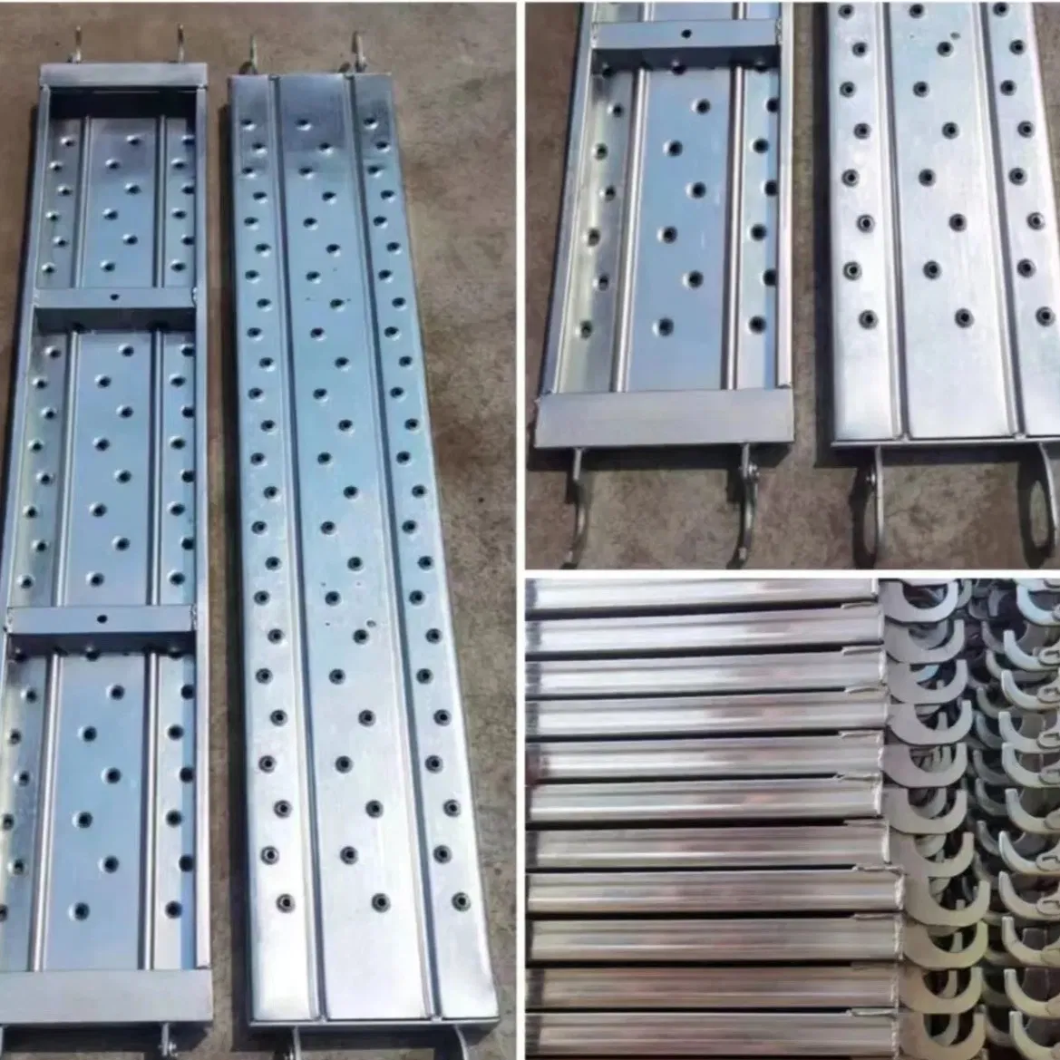 Weather-Resistant Galvanized Steel - Layher Ringlock Scaffold Steel Plank