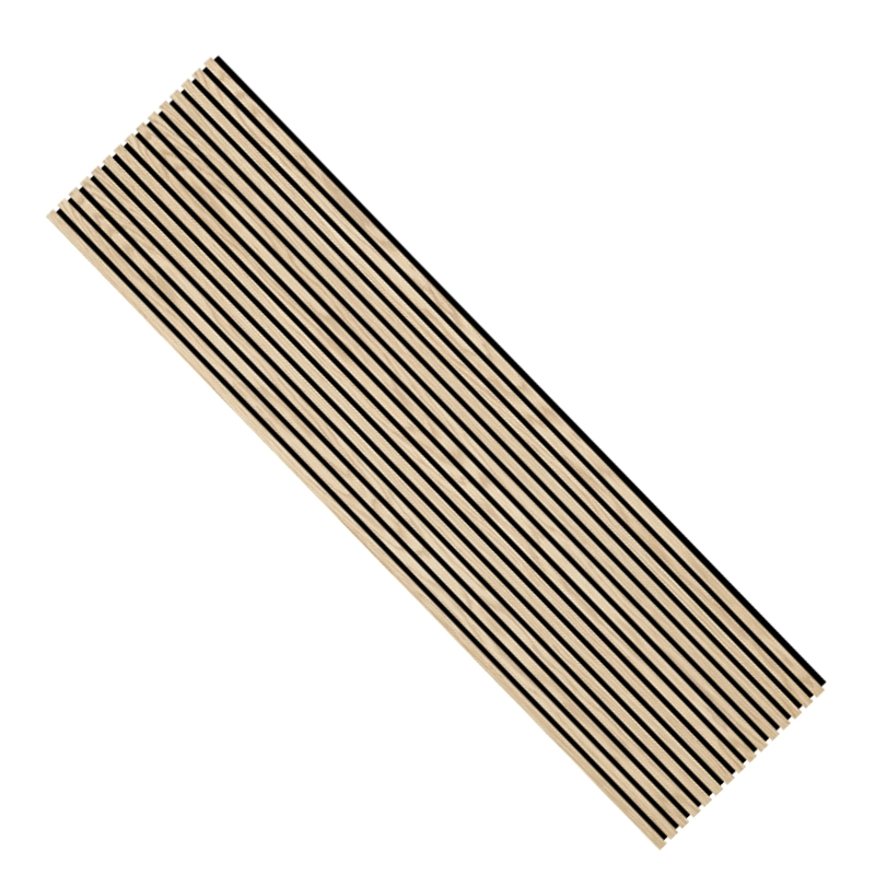 Eco-Friendly Acoustic Pet Felt Wooden Wall Slats for Ceilings