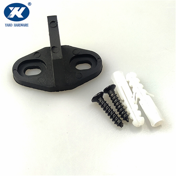 Black Rustic Sliding Door Hardware Barn Strap Style Stainless Steel Sliding Barn Door Hardware Kit