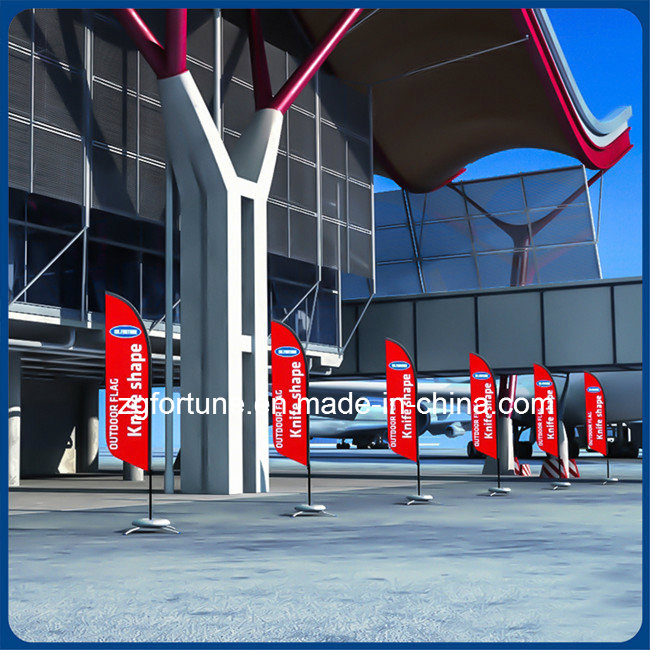 Factory Price Outdoor Promotion Custom Advertising Flying Banner Feather Flag Beach Flag