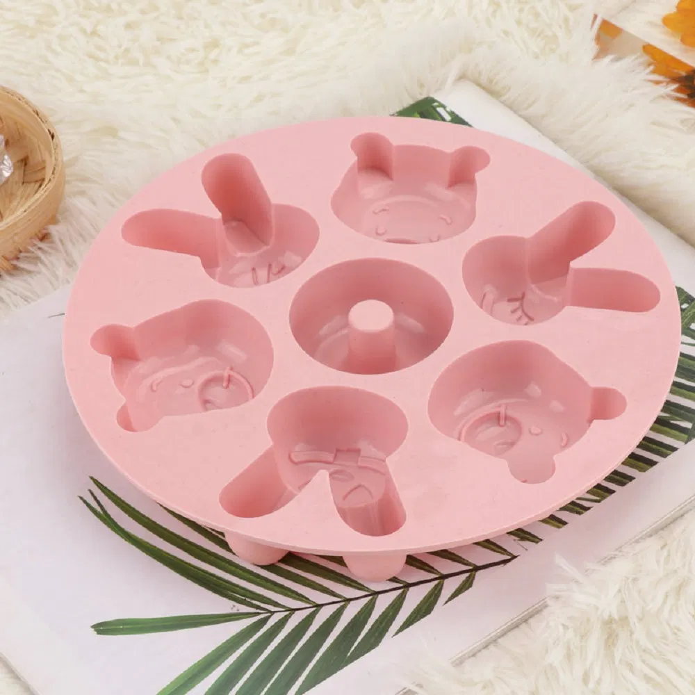 DIY Baking Circle Silicone Mold Fondant Round Cake Circle Biscuit Muffin Mold Donut Wbb17887
