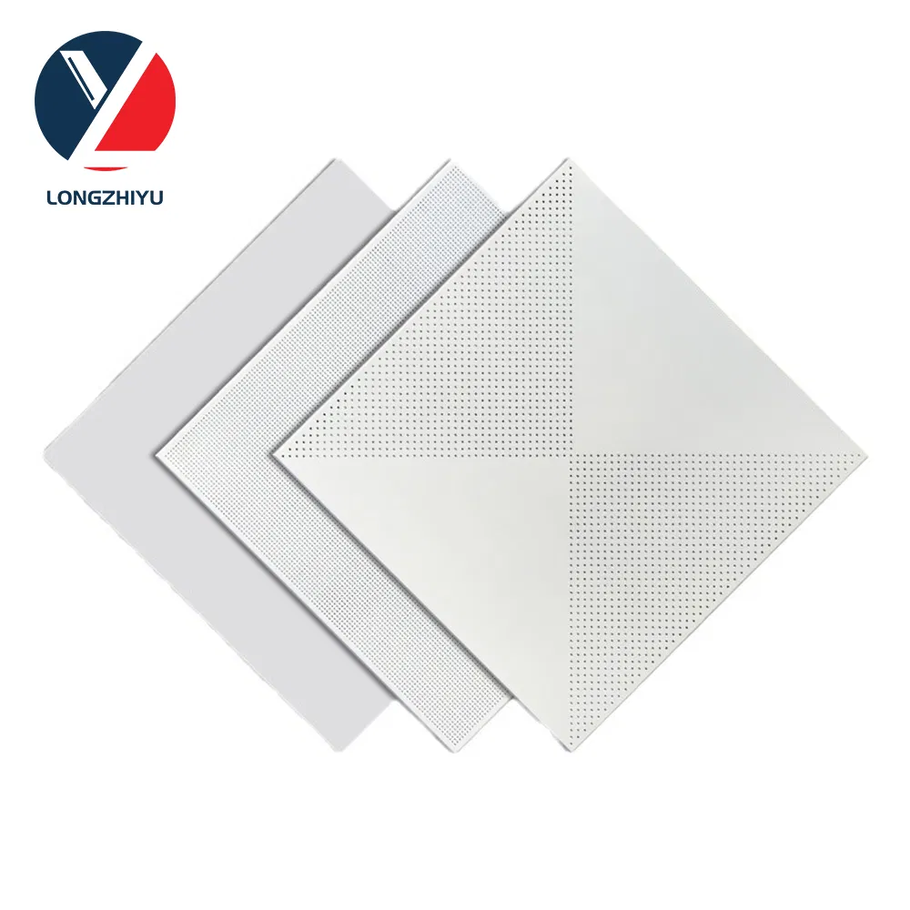 Metal Ceiling Decoration Mesh Perforated Designs Metal 2X2 Pop Modern Aluminium Strech Guesset Ceilings Aluminum Clip in Ceiling
