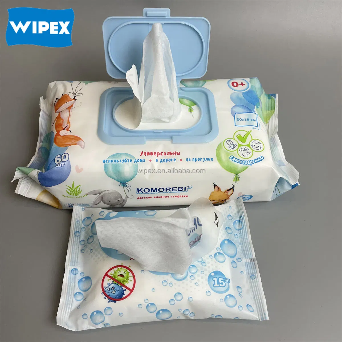 Super Soft Baby Wipes Disposable Wet Towel Baby Spunlace Nonwoven Wipes