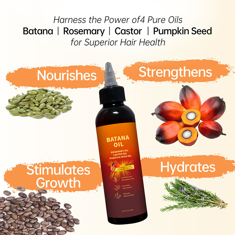 OEM Herbal Repair Heat Protection Hair Care Treatment Hair Essential Oil for All Hair Types