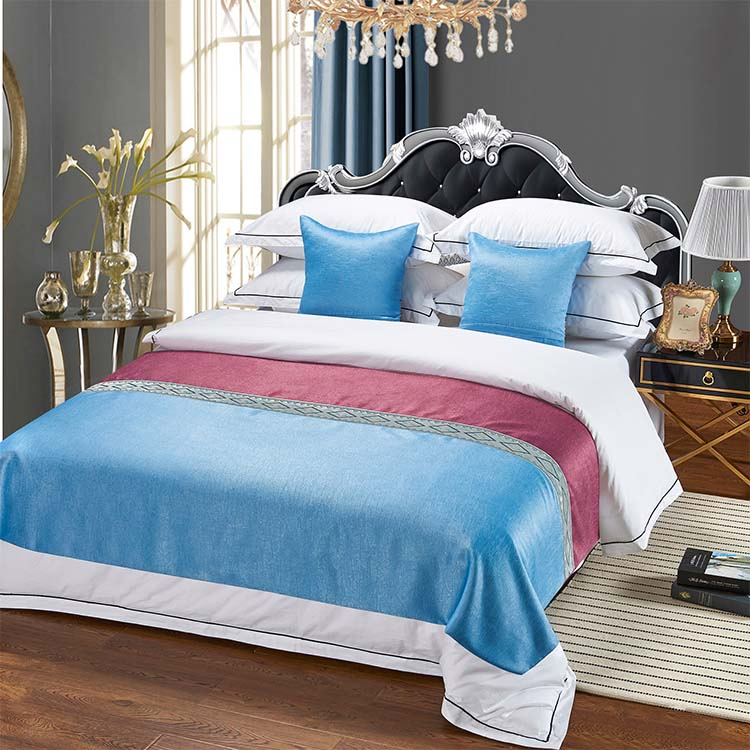 Star Hotel Bed Runner Bed Scarves Queen Hotel Bed Runner