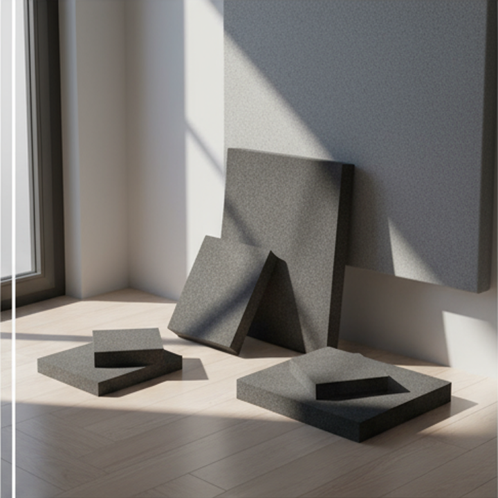 High Efficiency Insulation Board with Smooth Glass Surface Treatment