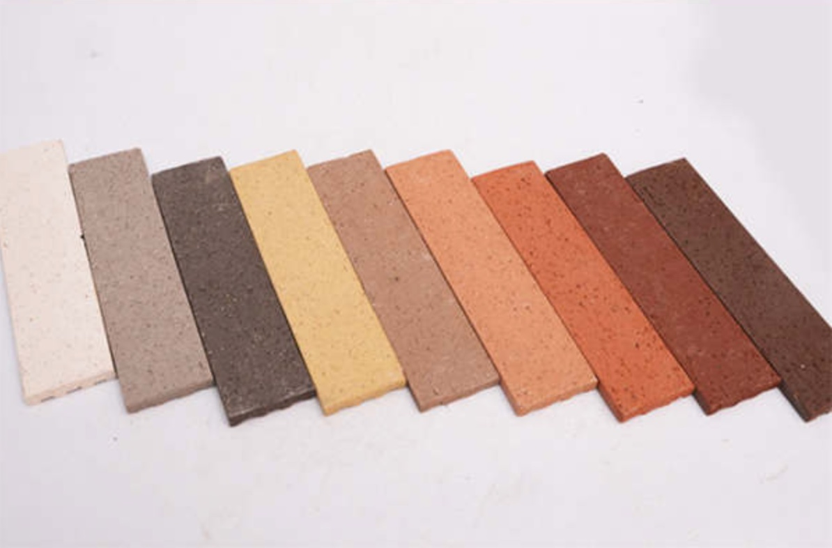Decorative Split Face Brick Veneer External Brick Slip Cladding