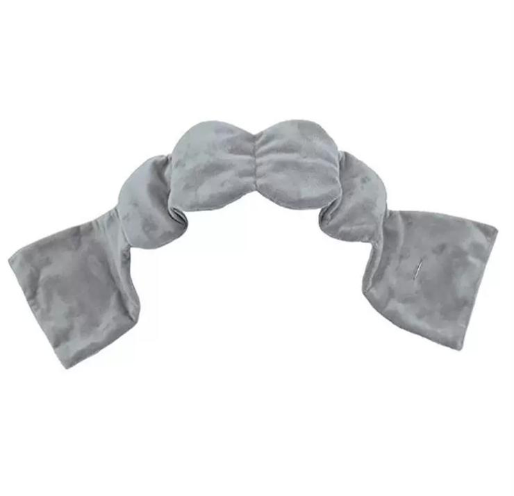 Patented Light Blocking Design for Sleeping, Travel & Relaxation Bead Filled, Machine Washable, Eye Pillow Pressure Sleep Mask Eye Mask