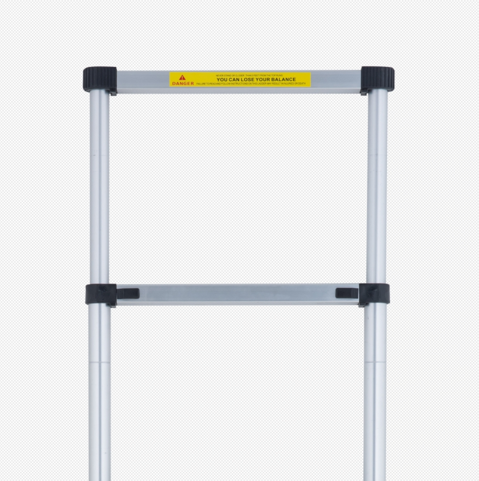 China Hot Sell Long and Short Extension Portable Aluminum Construction Telescopic Ladder