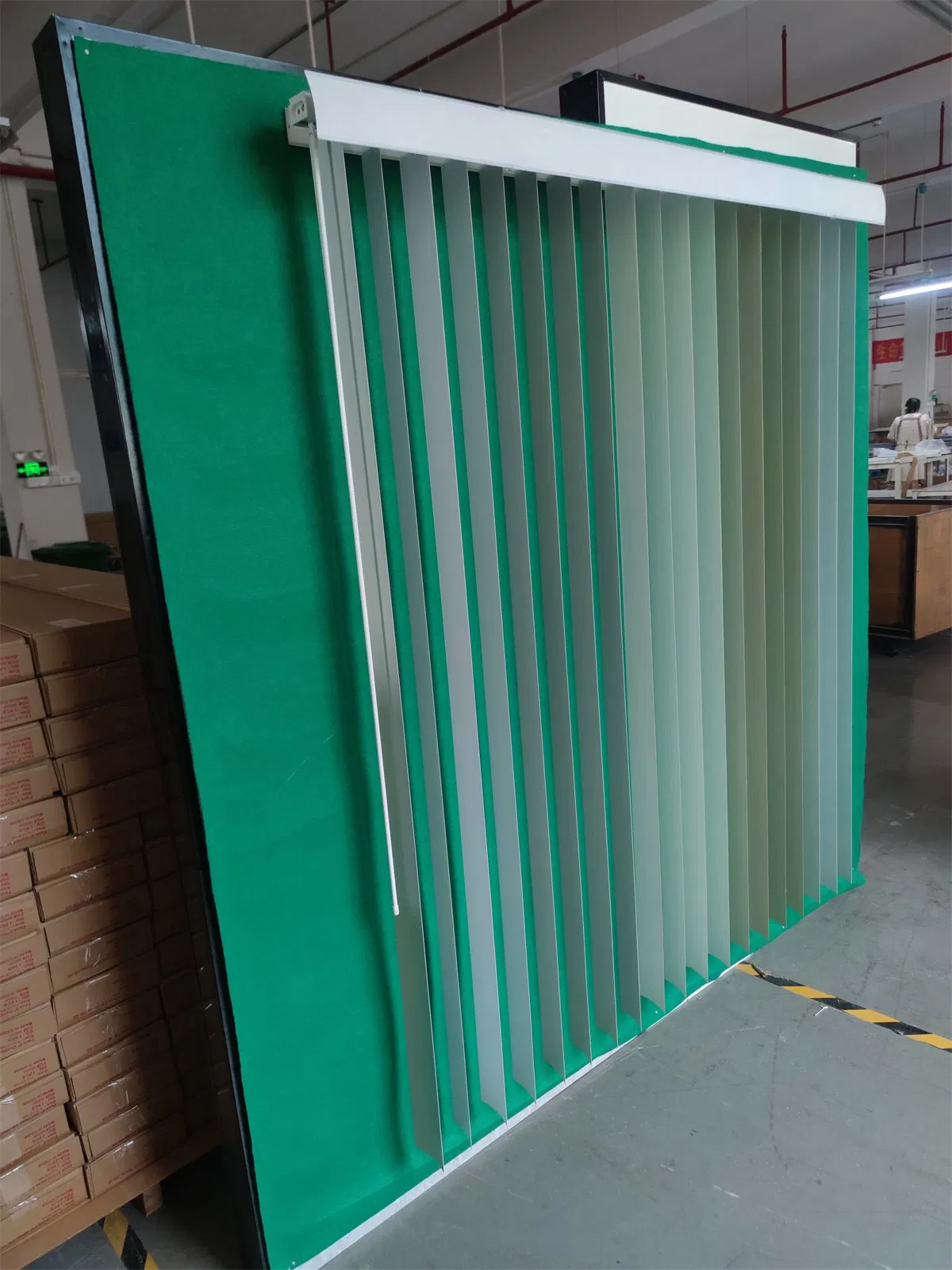 Large Window Use Indoor 89mm 3.5inch PVC Slat Vertical Blinds