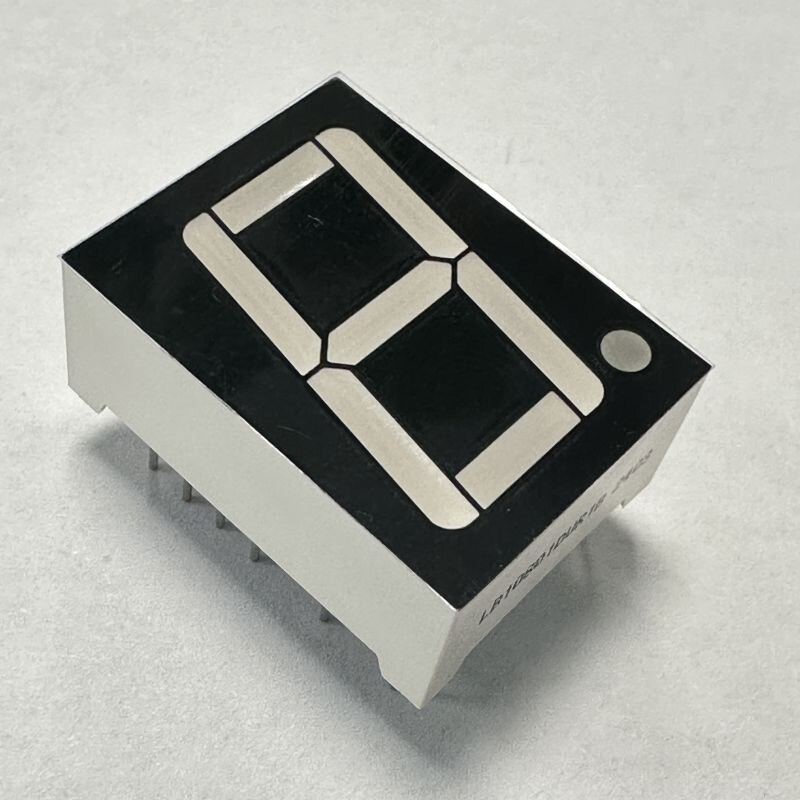 Bright Yellow Green 0.56-Inch 7 Segment LED Display for Instruments
