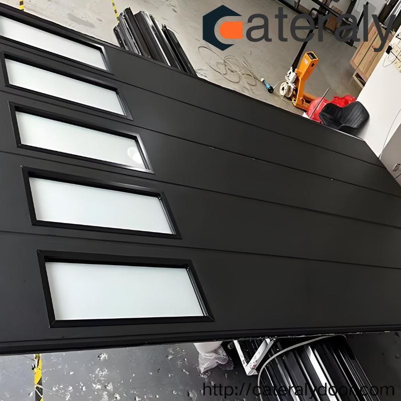 Cateraly Heavy-Duty Residential Garage Doors Featuring Advanced Technology and Customizable Security Low Price Garage Doors Factory Wholesale Garage Gate
