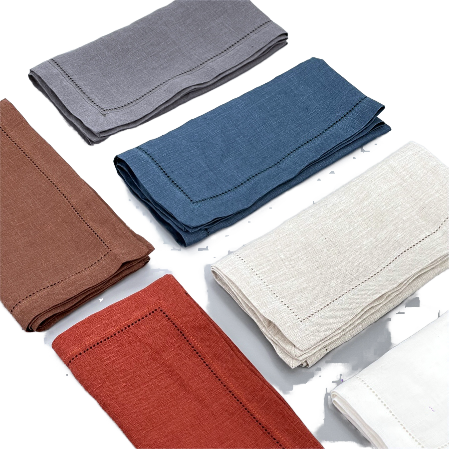 French Flax 100% Linen 60X60cm Wedding Restaurant Napkin