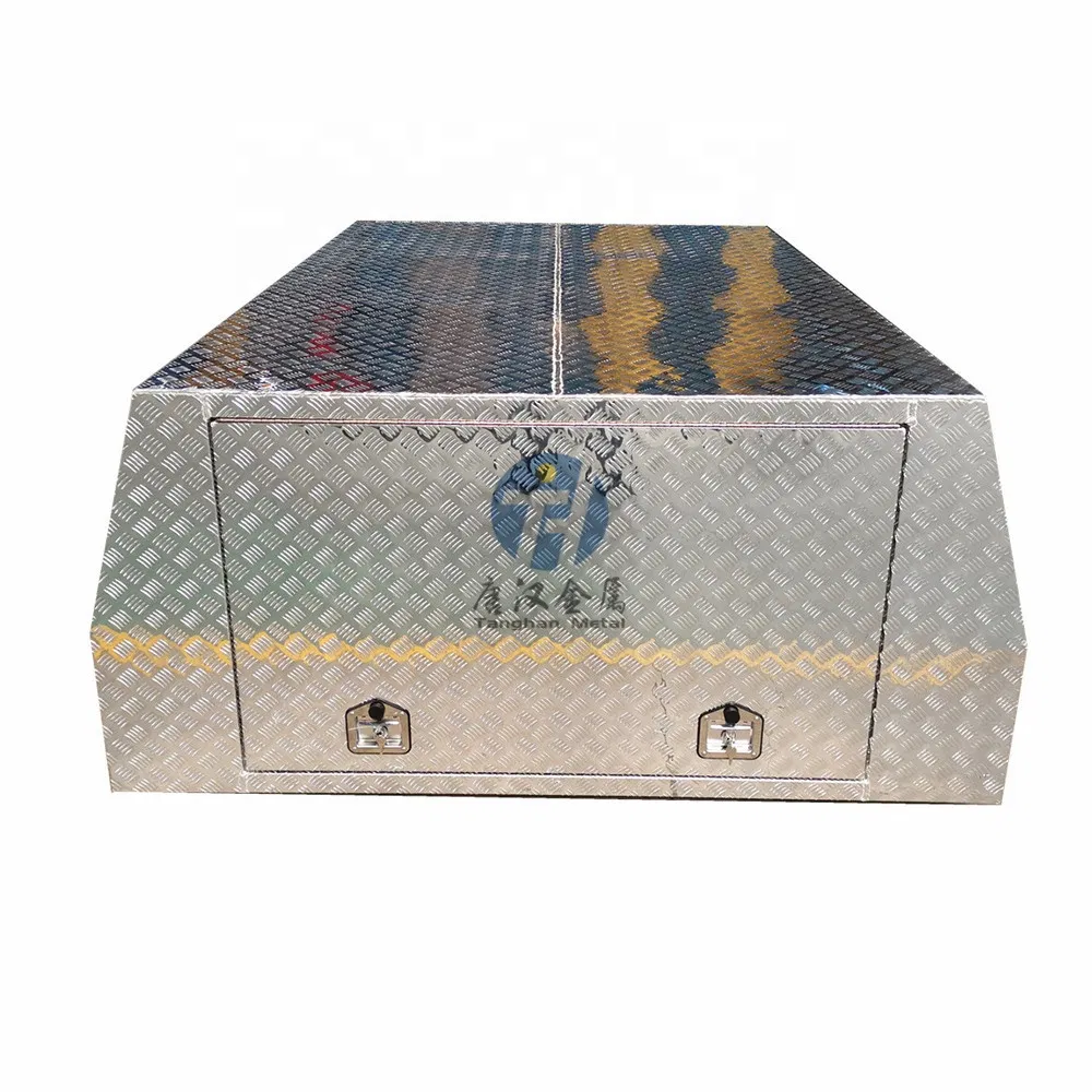 2100*1800*860mm Removable Ute Canopy Extra Cab Aluminium Canopy with 3 Doors for Sale