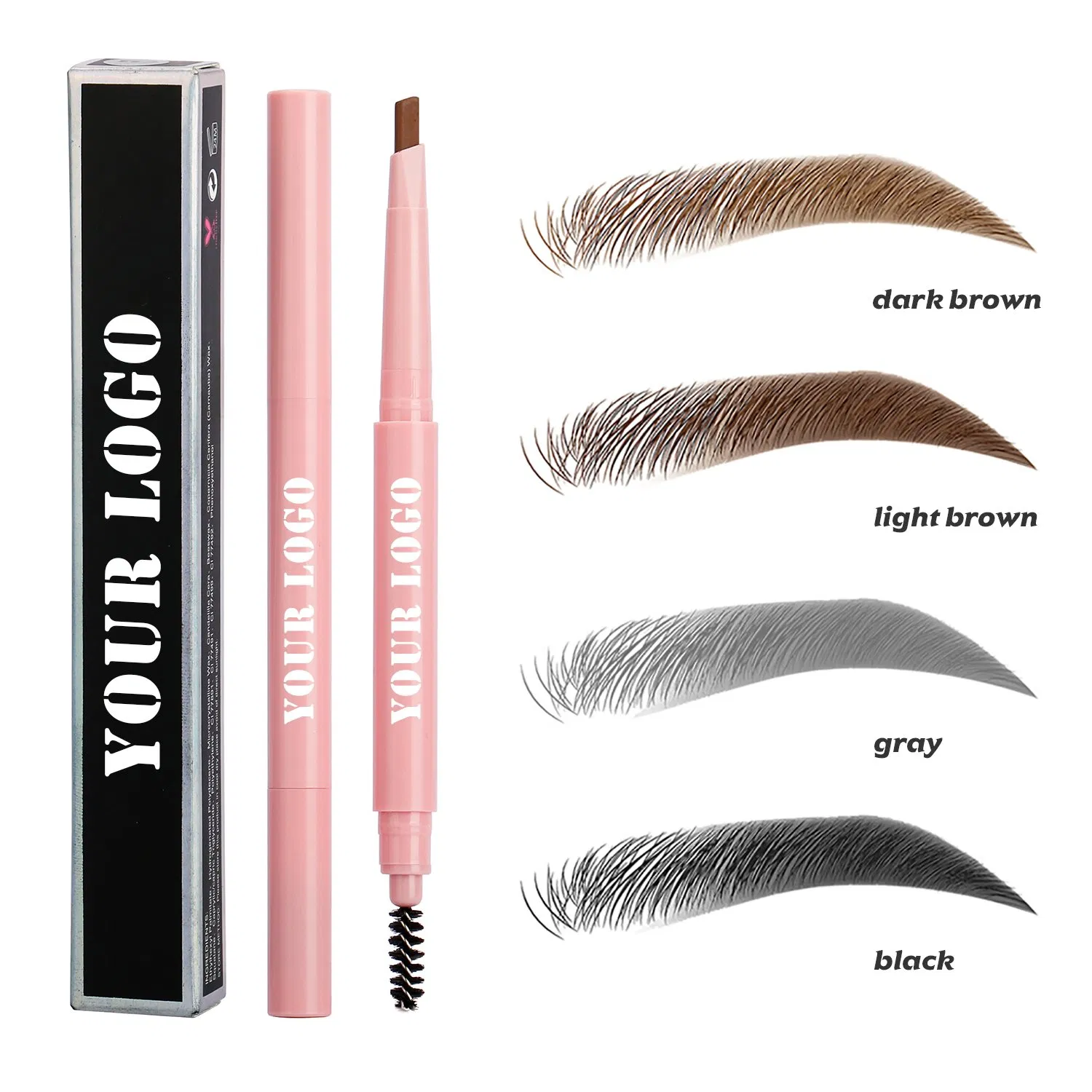 Customized High Quality Eyebrow Pencil with Logo