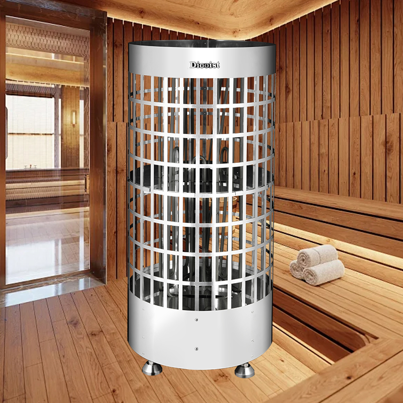 Электрическая печь для сухой сауны 4.5-18кВт с внешним управлением
