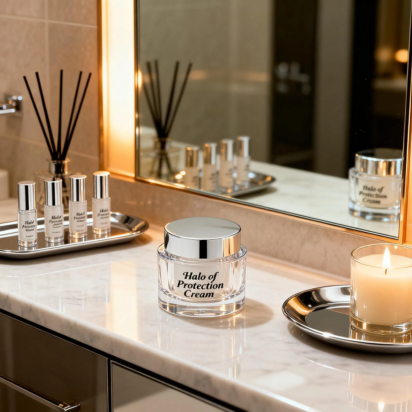 Daily Defense and Moisture-Boosting Isolation Face Cream with Panthenol and Sodium Hyaluronate for Combination Skin