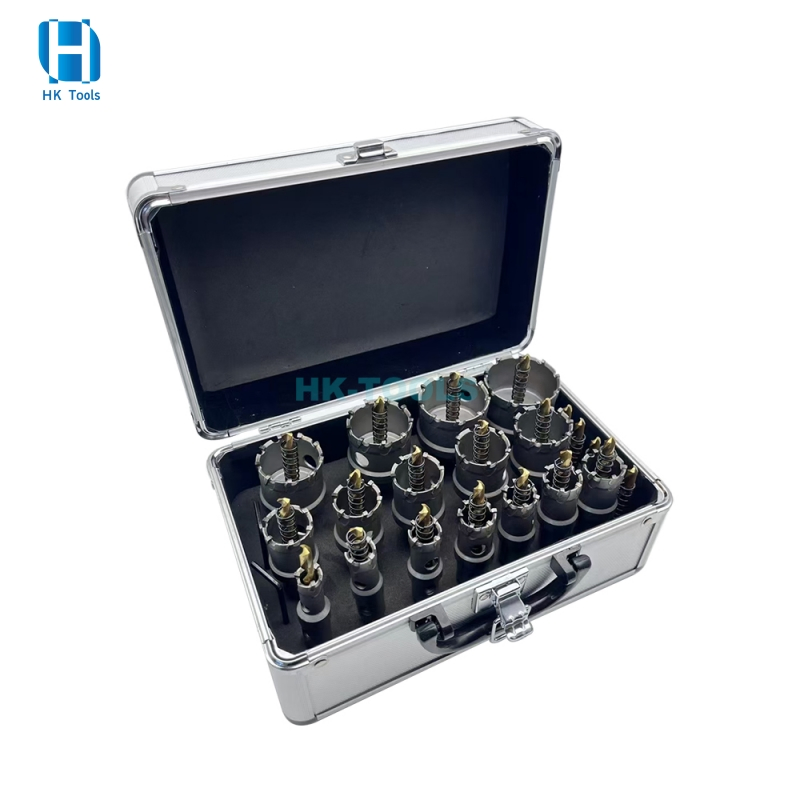 OEM Factory Carbide Tipped Metalworking Hole Opener Cutter Tct Alloy Hole Saw Set for Stainless Steel