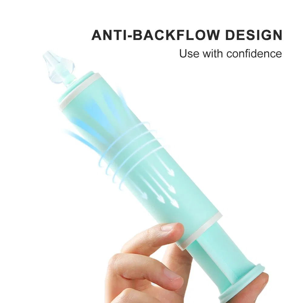 Brandable Big Kids/Adult Nose Cleaner CE Certification Syringe Type 60ml Manual Nasal Aspirator