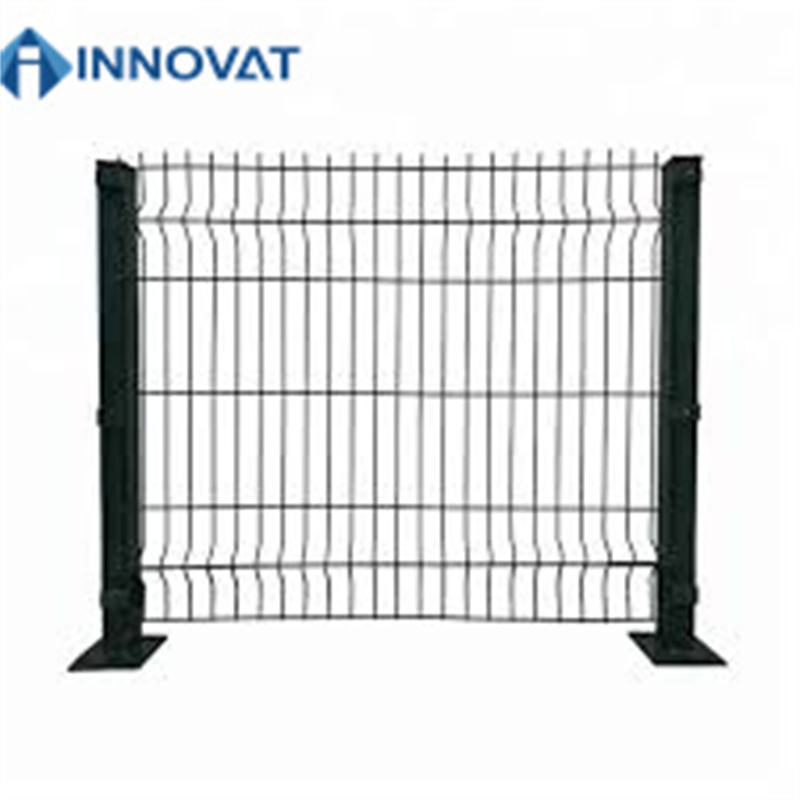 Outdoor Decorative 3D Curved Welded Wire Mesh Garden Fence