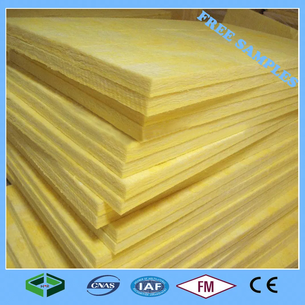 50mm 12kg/M3 Fireproof Heat Insulation Glass Wool Board