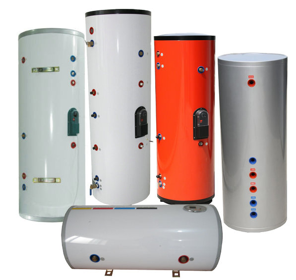 Pressure Water Tank with Two Coils (WT-300)