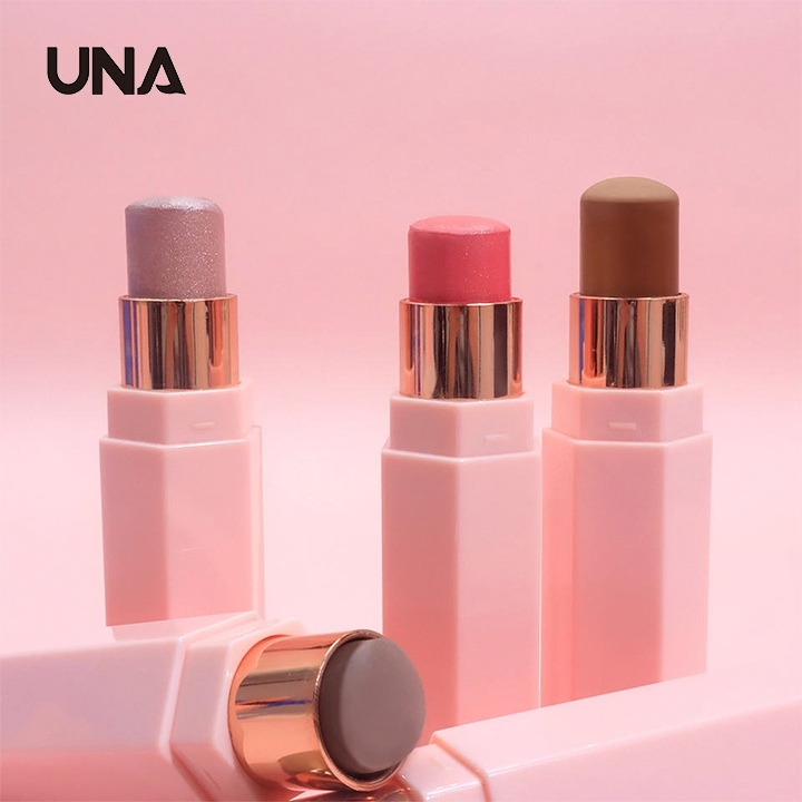 Personalisation No Logo Very Pigmented Private Label Velvet Matte Cream Blush Vegan Cheek Stick Blush Pink