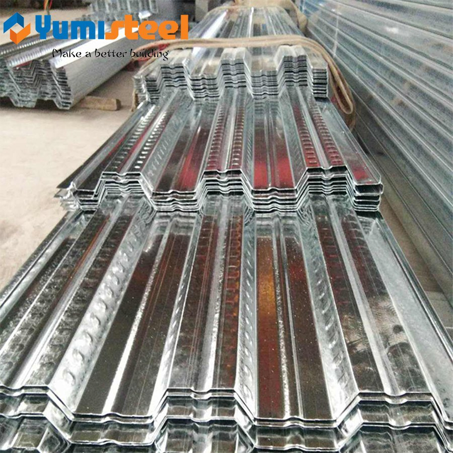 1.2mm Floor Support Opened Galvanized Load Bearing Steel Sheet