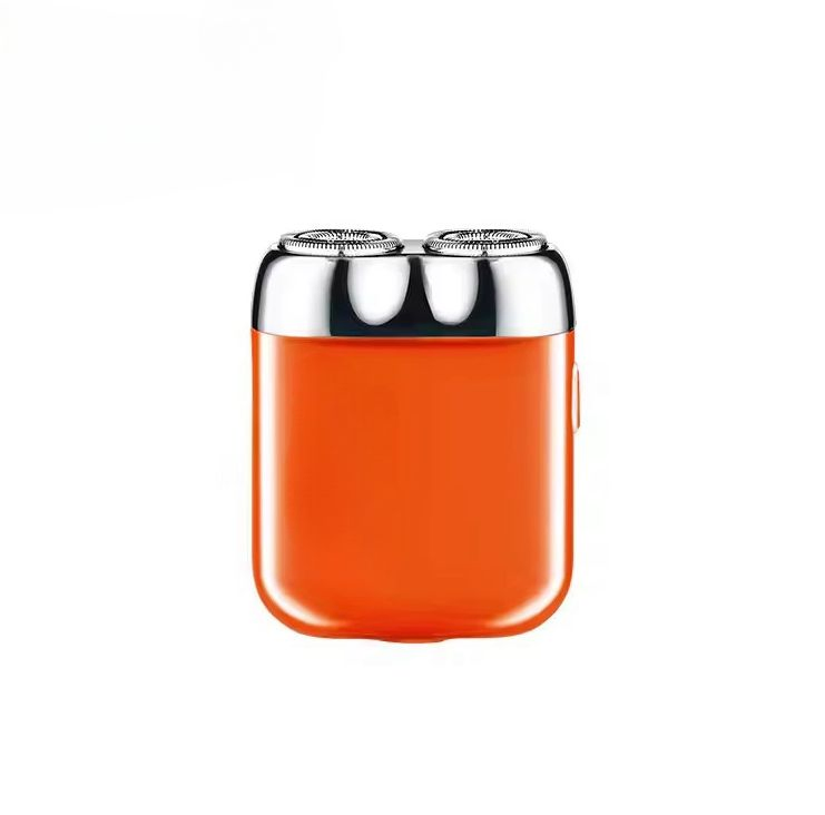 Two Floating Heads Portable Waterproof Razor Rechargeable Shaver