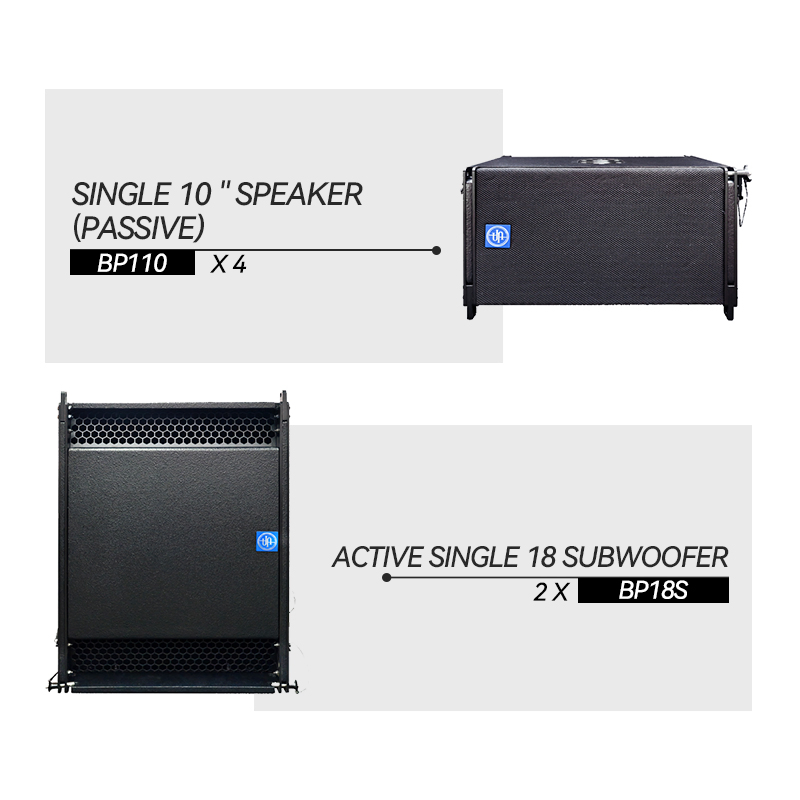 Premium Imported Goods Professional Audio Equipment High Performance Audio Speaker for Home Theaters