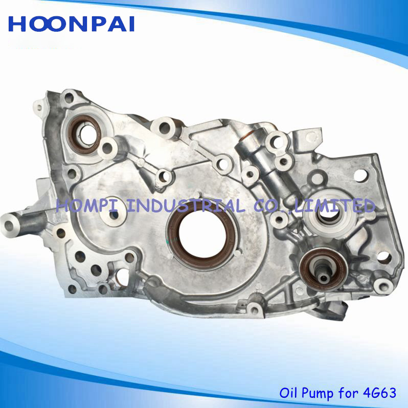 Масляный насос двигателя Mitsubishi 4G64, 4D56, 4G63