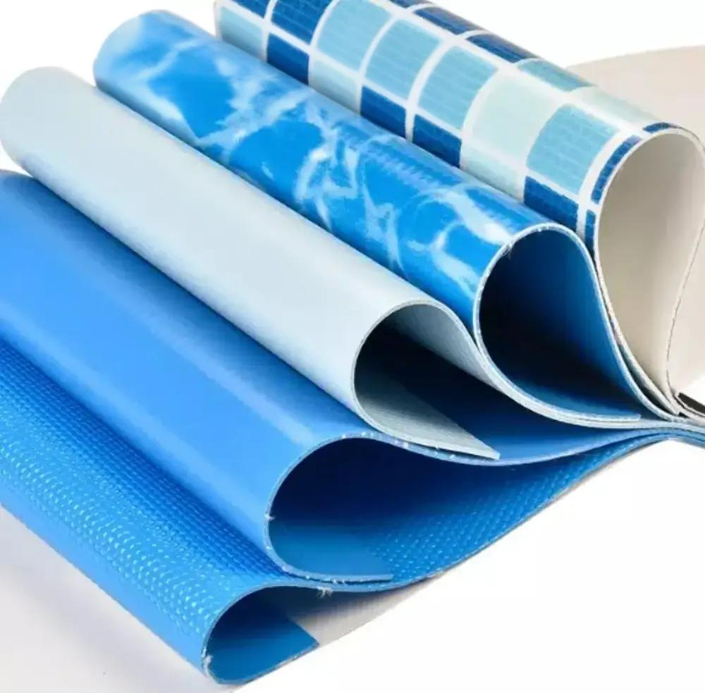 PVC Swimming Pool Liner Manufacturer Supply Swimming Pool Liner Accessories Custom Mosaic Vinyl Pool Liner with Anti-UV