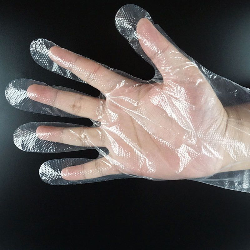 China Wholesale Food Grade LDPE / HDPE / CPE / PE / TPE Plastic Disposable Gloves