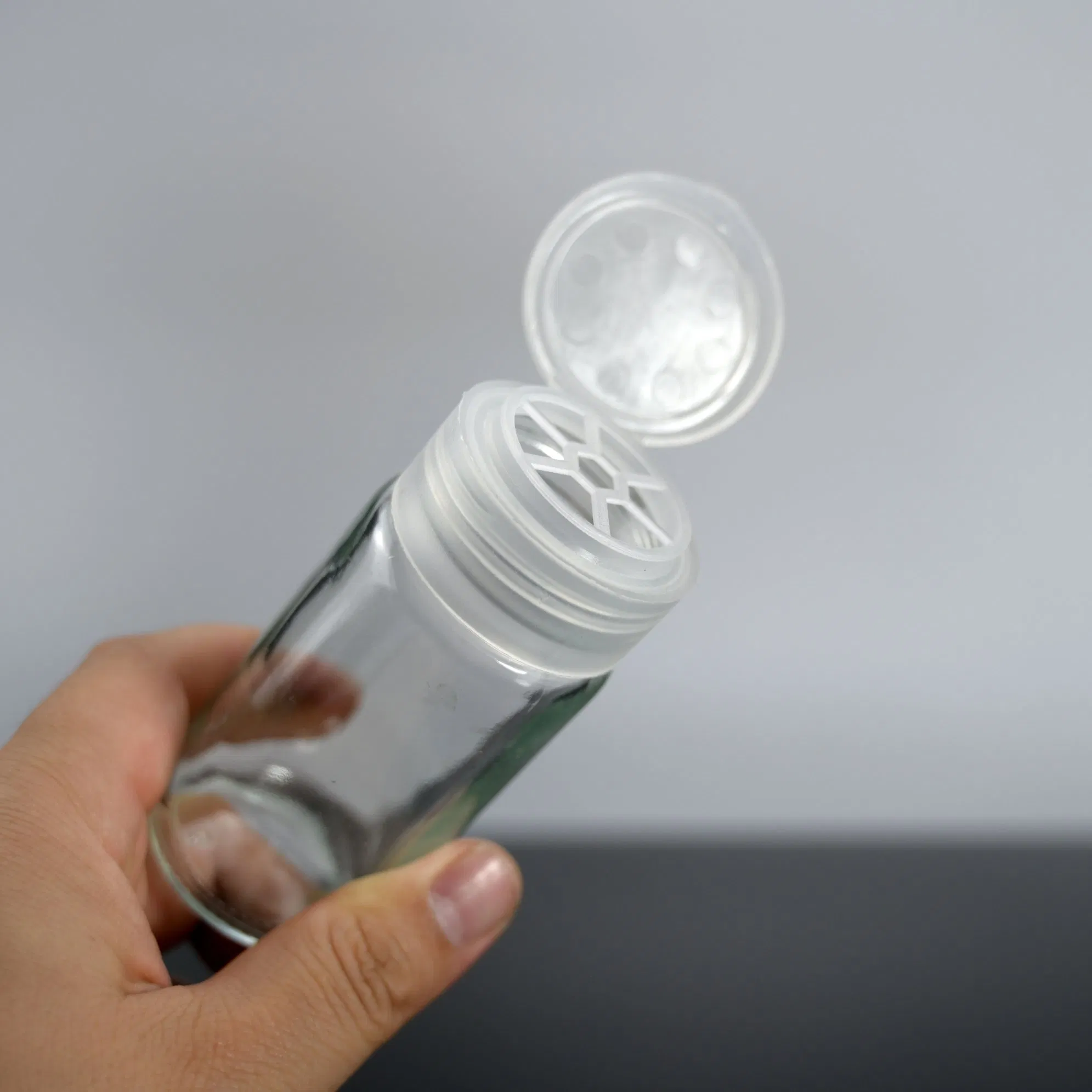 80ml Wholesale Portable Kitchen Tools Glass Sea Salt Pepper Grinder