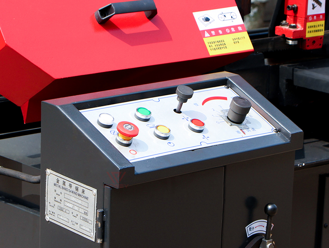 Ленточная пила по металлу горизонтальная промышленная GB4240