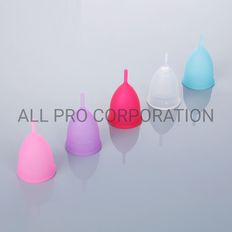 Eco-Friendly Medical Silicone Menstrual Cup Soft Period Cup Menstrual Cup 100% Medical Silicone