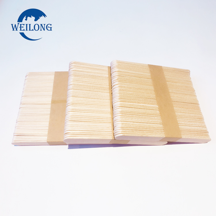 Disposable Ice Cream Stick Creativity Popsicle Crafts Wooden Icecream Sticks