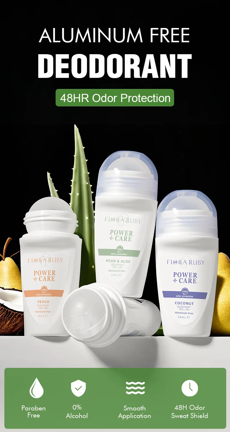 Refreshing Hypoallergenic Deodorant with Portable Organic Pearl Beads