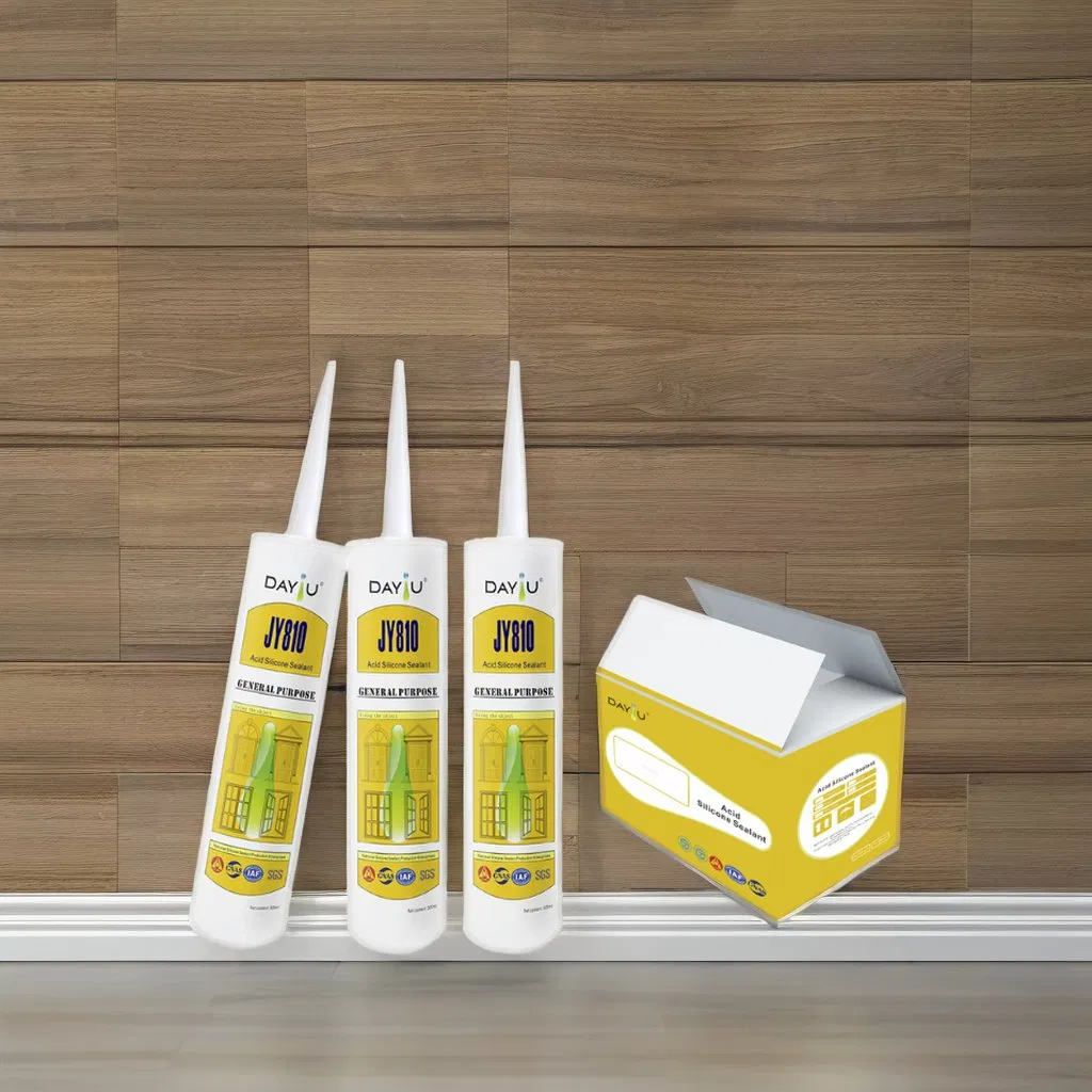 Specially Designed Sealing Wall Joints Resistance to Extreme Temperatures Acetic Silicone Sealant