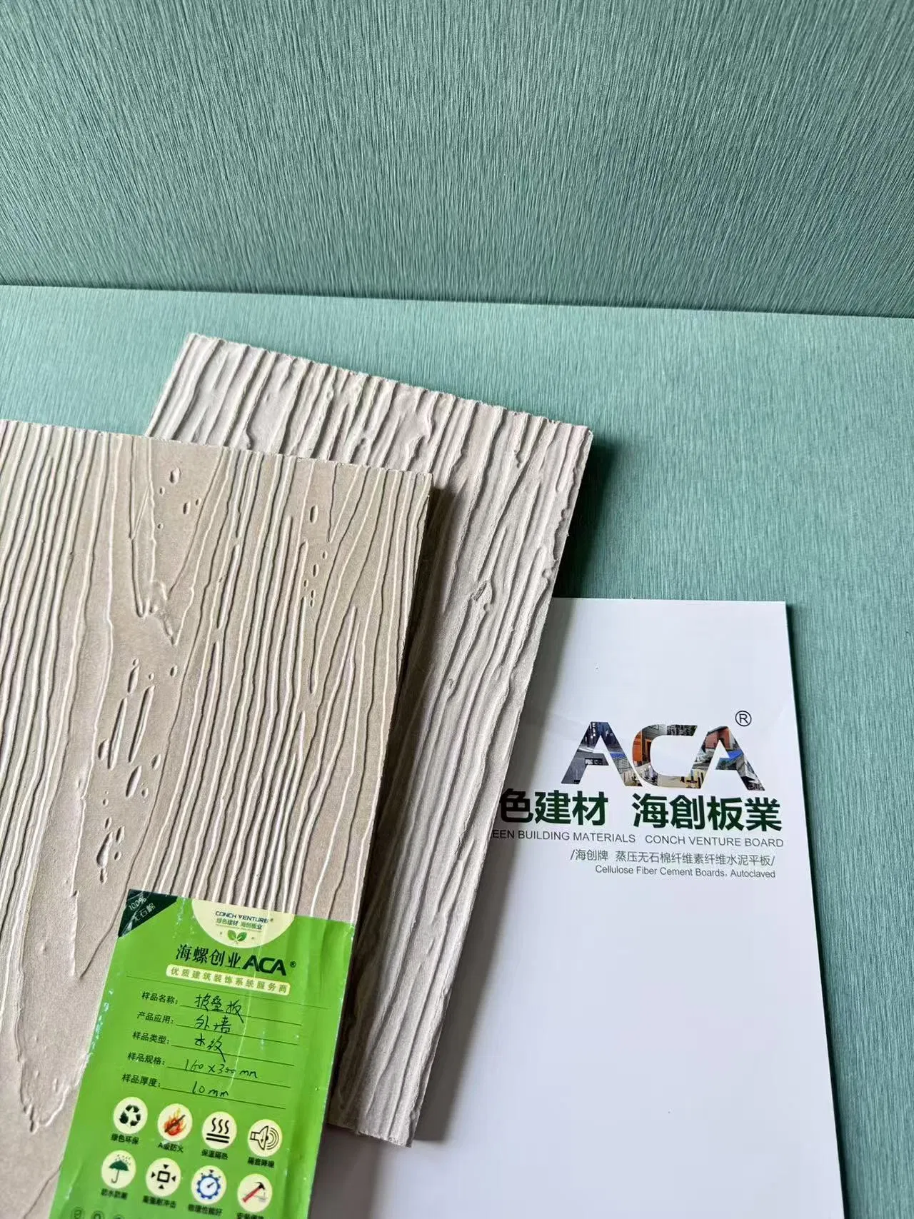 Premium Aca Plain Fiber Cement Siding with High Bending Strength