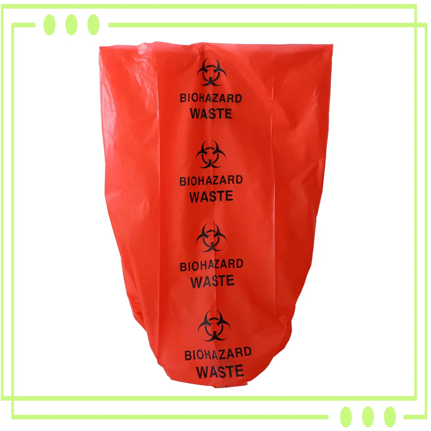 Custom Biohazard Waste Disposal Plastic Bags for Hospitals