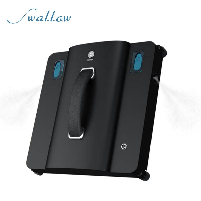 High Rise Smart Lass Cleaner Vacuum Industrial Water Spraying Outside APP Control Window Clean Robot Vacuum Cleaner