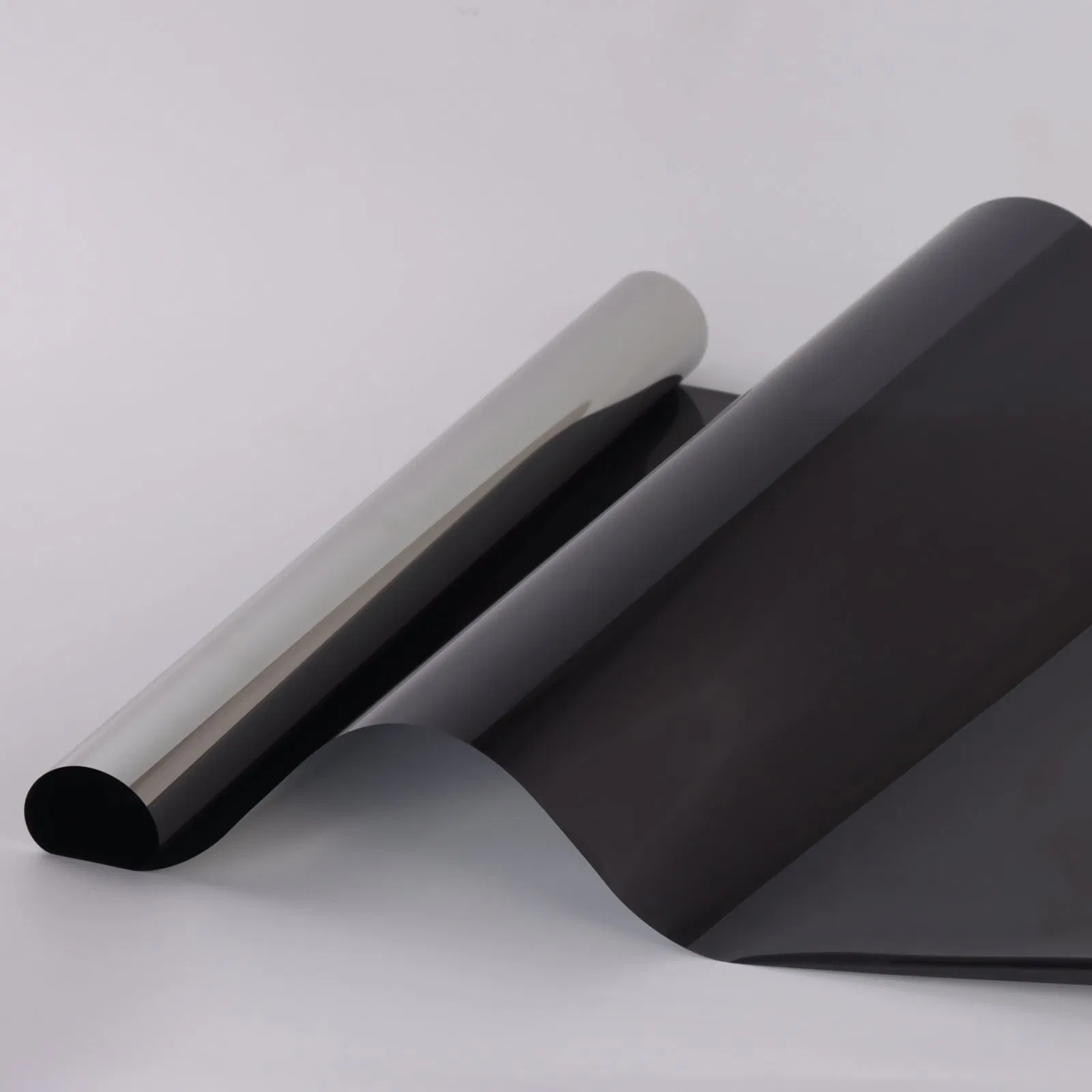 Black Silver UV Blocking One-Way Privacy Decorative Window Building Glass Film