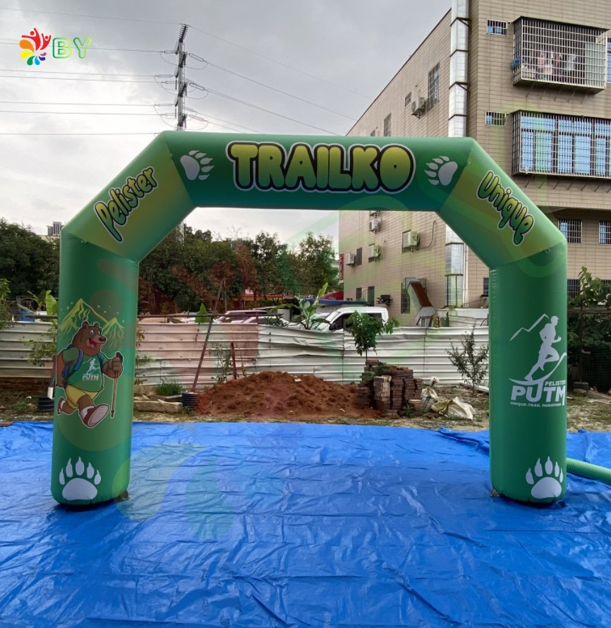 Advertising Inflatable Race Arch Inflatable Start Finish Line Inflatable Arch