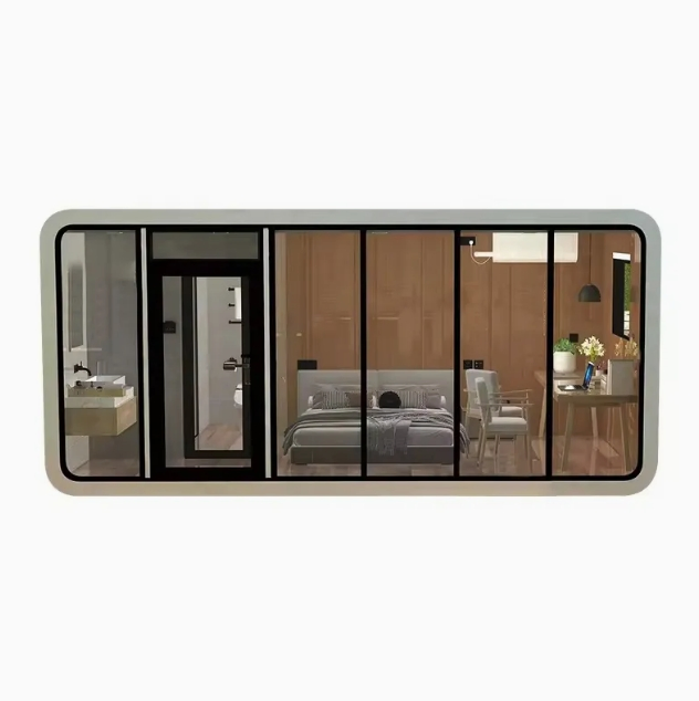 Modern Capsule Container Hotel with 5 Year Warranty and Standard Thickness
