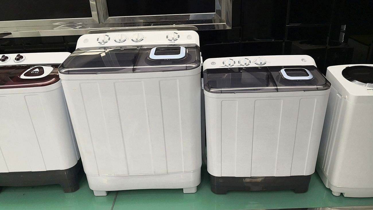 12kg Factory Made Freestanding Laundry Washer Twin Tub Automatic Washing Machine Parts