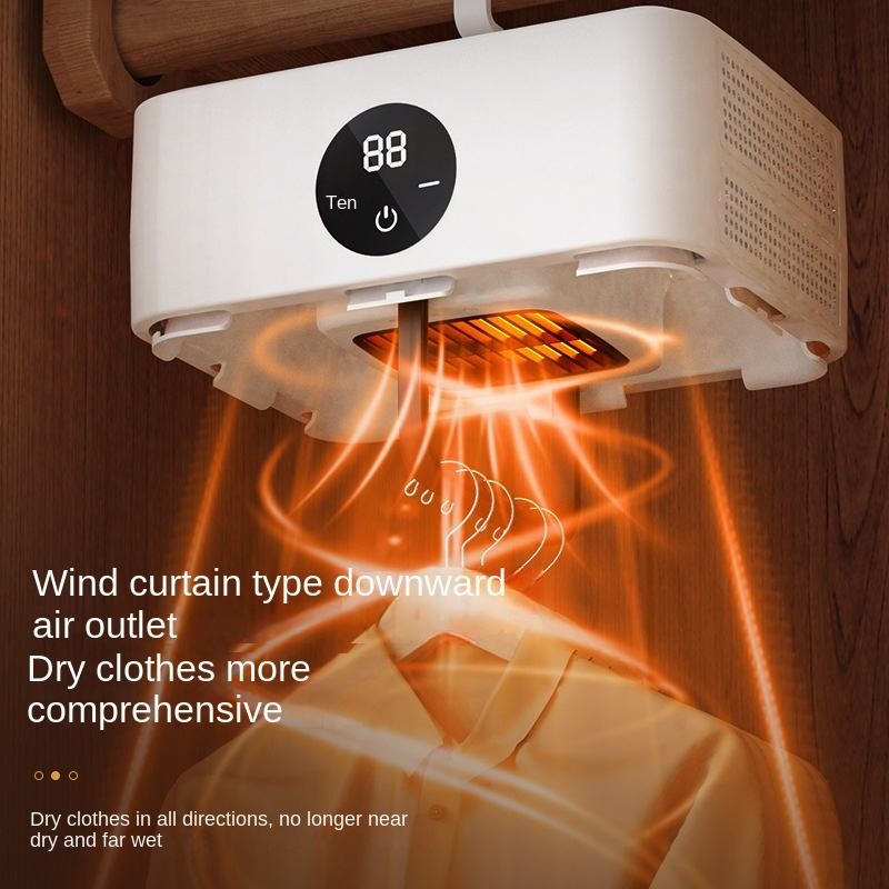 Premium Mini Dryer Machine Quick and Easy Use Automatic Foldable for Small Spaces-for Light Clothes