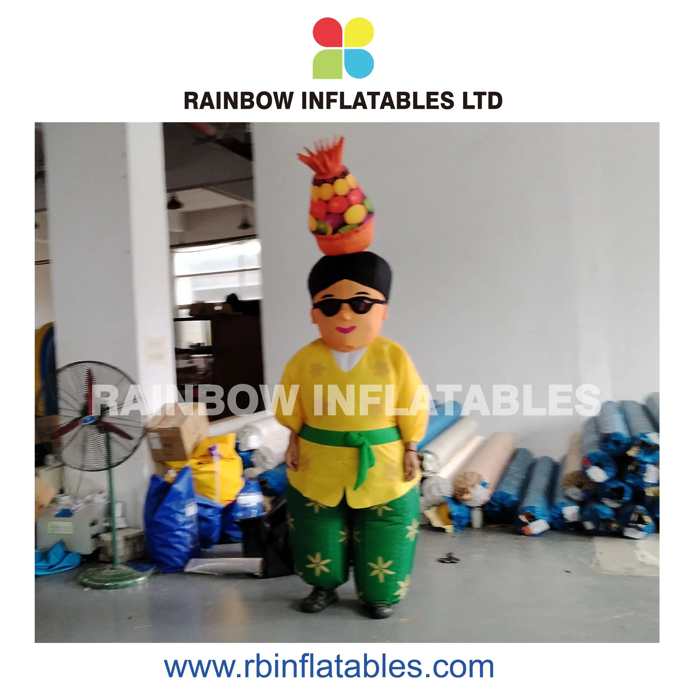 Inflatable Cartoon Costume for Brand Promotion and Event Attraction Activity